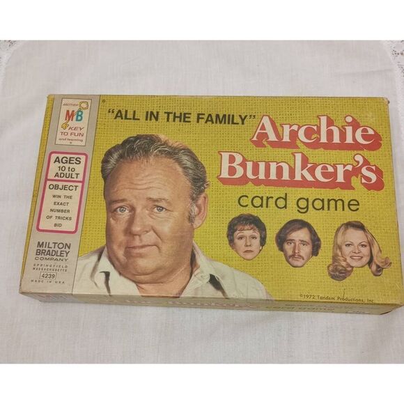 Vintage 1970s Archie Bunker, card game - Picture 1 of 6